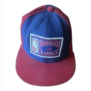 New Era 59FIFTY Philadelphia 76ers Hardwood Classics Fitted Hat 7 1/2 Red Blue